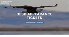 Desktop Screenshot of desk-appearance-ticket.com